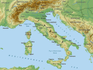 География Италии 